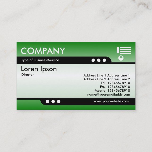 Bullet Train - Horizon Glow 05 Business Card (Front)