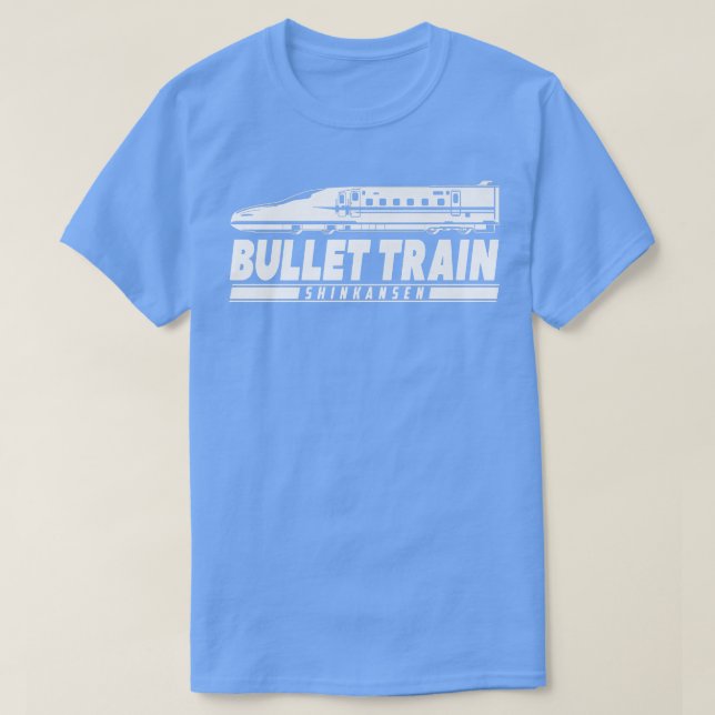 Bullet Train Shinkansen Souvenir High Speed Rail J T-Shirt (Design Front)