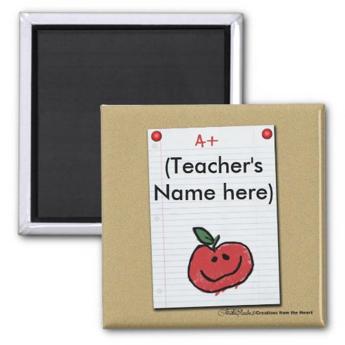 Bulletin Board Note for Elementary Teacher Magnet