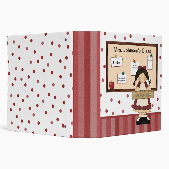 Bulletin Board Teacher's Binder (Background)