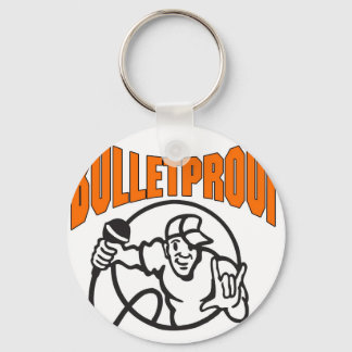 Bulletproof Logo Keychain