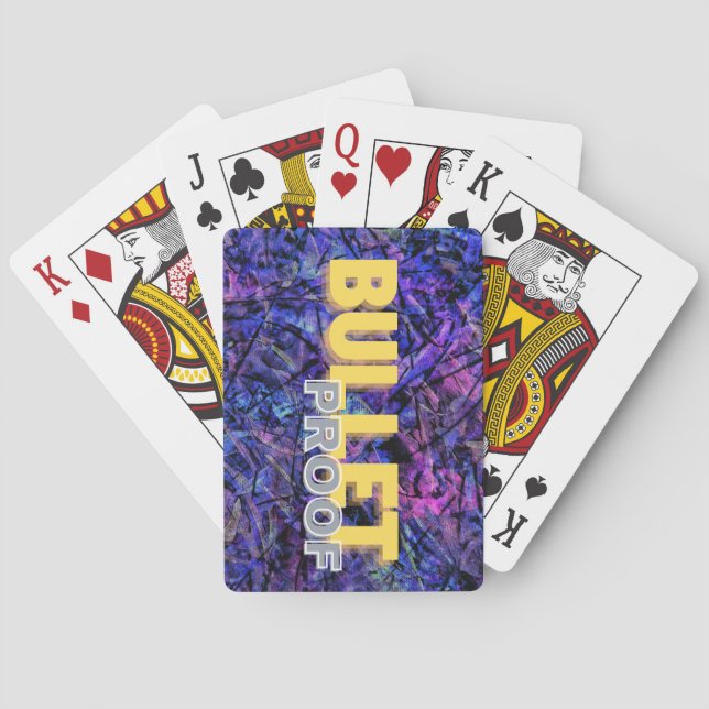 Bulletproof Playing Cards (Back)