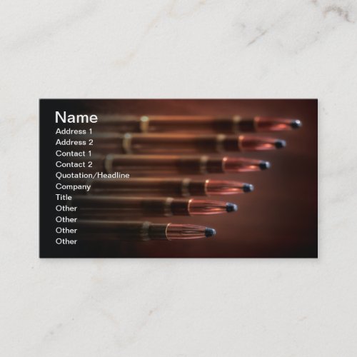 Bullets Business Card