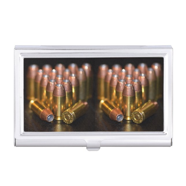 Bullets Business Card Holder (Front)