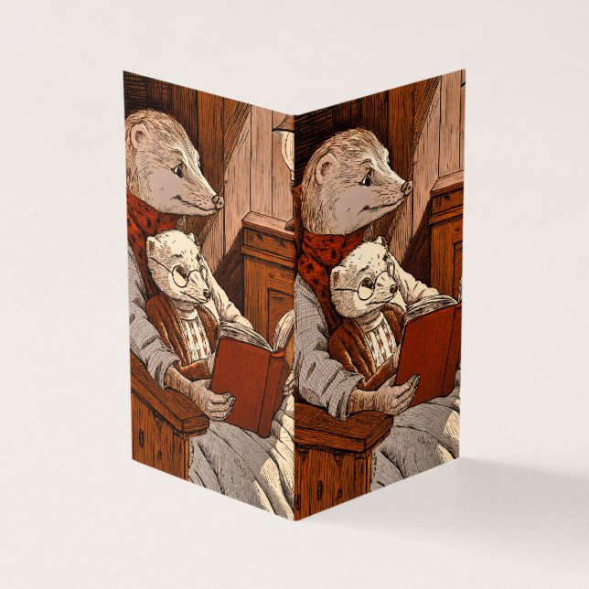 Bullets reading a book (Outside)