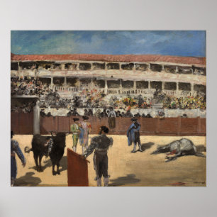 Bullfight by Manet - Poster