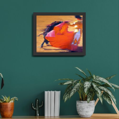 Bullfight Framed Art