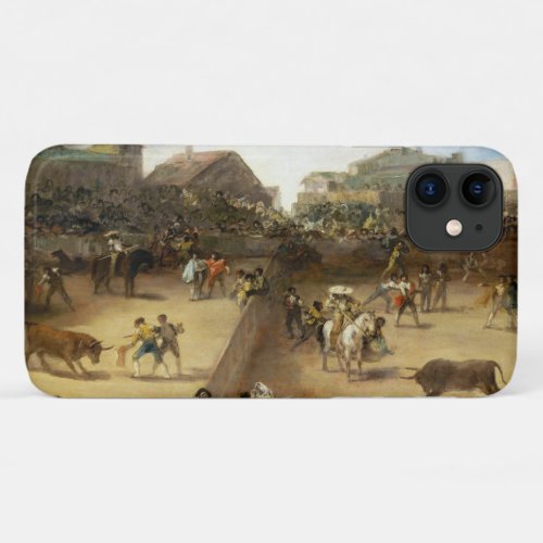 Bullfight in a Divided Ring Francisco Jos de Goya iPhone 11 Case