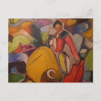 Bullfight Postcard