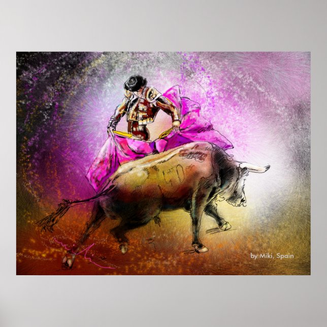 Bullfight Poster "Toroscape 31" (Front)