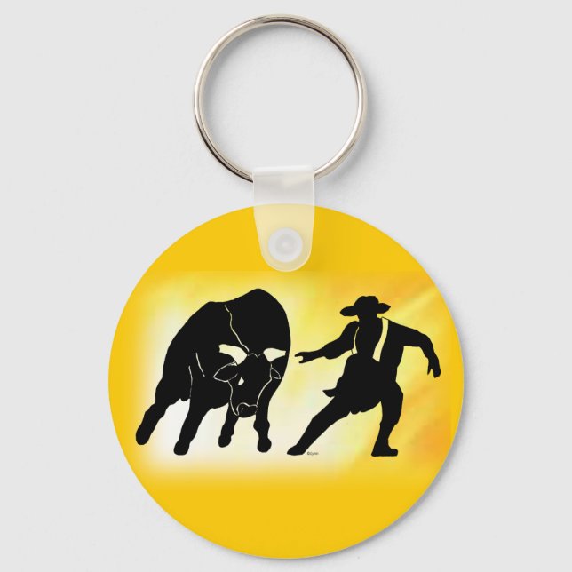 Bullfighter 102 keychain (Front)