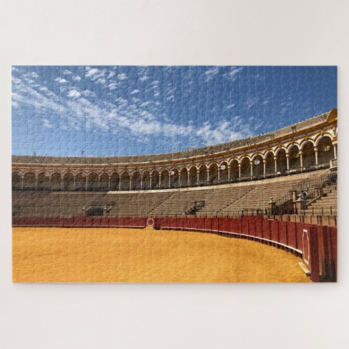 Bullfighting Ring in Seville Spain__Jigsaw Puzzle