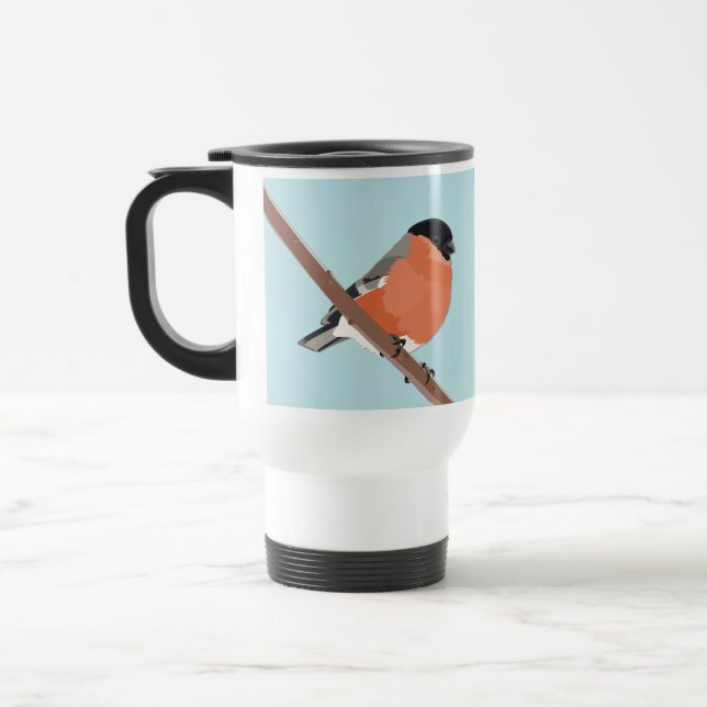 Bullfinch Travel Mug (Left)