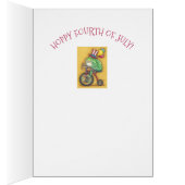 BULLFROG 4TH OF JULY, FROG NOTE CARD Verse (Inside (Right))