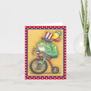 BULLFROG 4TH OF JULY, FROG NOTE CARD Verse
