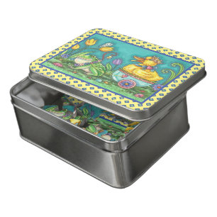 BULLFROG & DUCK PRINCE EASTER EGG, SPRING PUZZLE