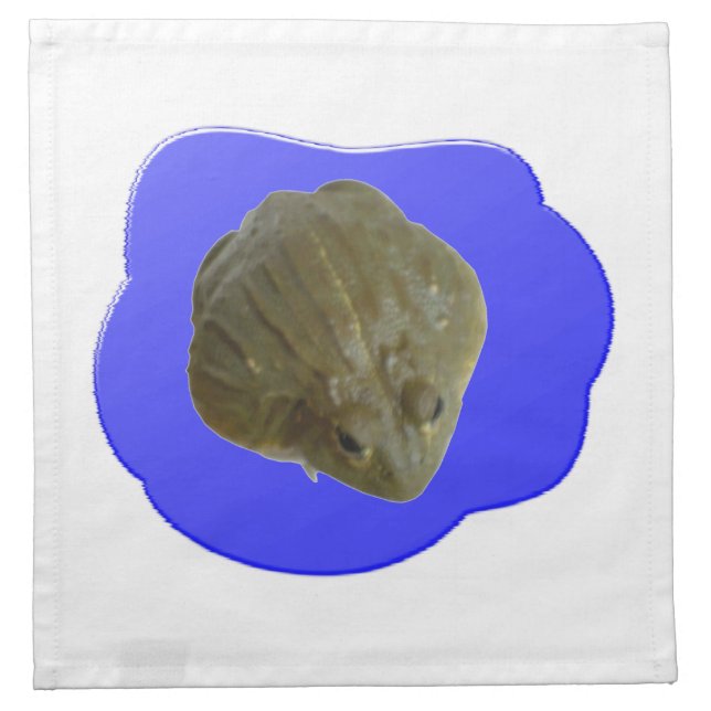 Bullfrog in Pond Napkin (Front)