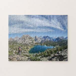 Bullfrog Lake and Kearsarge Pass - Sierra Jigsaw Puzzle