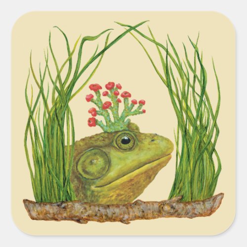 Bullfrog sticker
