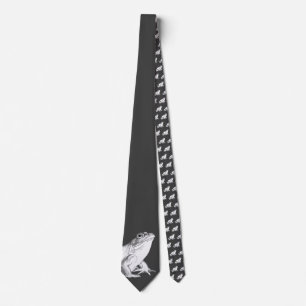 Bullfrog Tie Wildlife Art Tie Frog Neckties Gifts