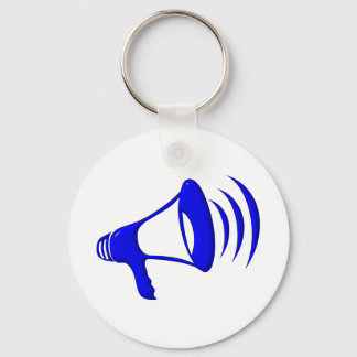 Bullhorn - Add your own words Keychain