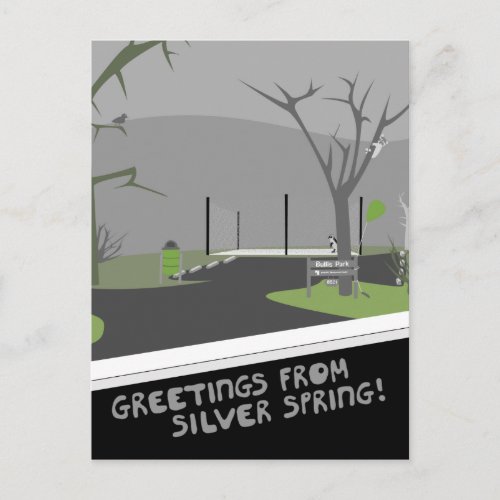 Bullis Park _ Greetings From Silver Spring Postcard