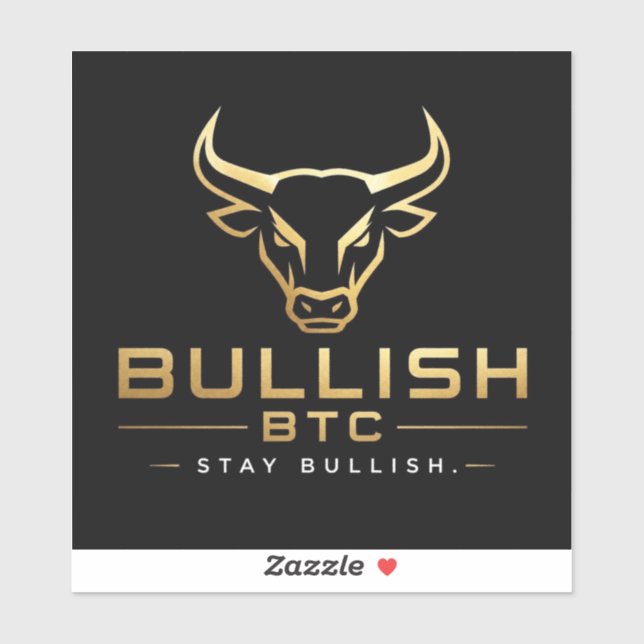 Bullish btc sticker (Sheet)