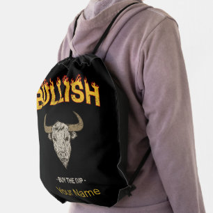 Bullish Day Trader Buy The Dip Vintage Investor Drawstring Bag