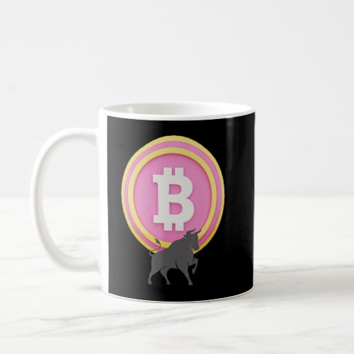 Bullish On Bitcoin Cryptocurrency Investor Blockch Coffee Mug
