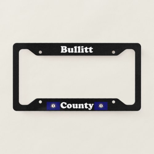 Bullitt County Kentucky LPF License Plate Frame