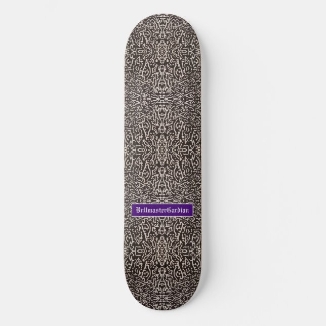 BullmasterGardian Signature Skateboard (Front)