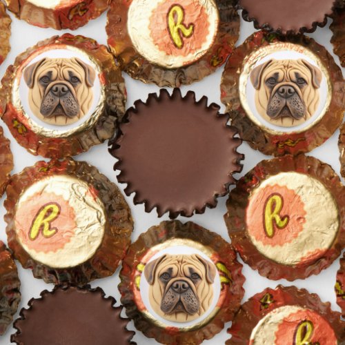Bullmastiff 3D Inspired Reeses Peanut Butter Cups