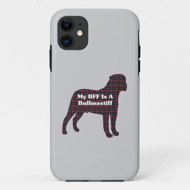 Bullmastiff BFF Case-Mate iPhone Case (Back)