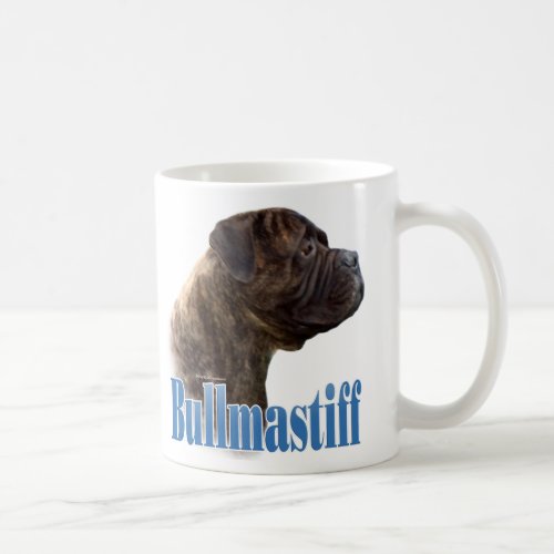 Bullmastiff brindle Name Coffee Mug