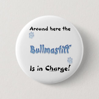 Bullmastiff Charge - Button