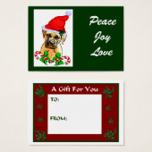 Bullmastiff Christmas Gifts (Front & Back)