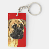 Boxer dog pet memorial keychain - pet keepsake - pet loss key chain - dog  bag charm - rainbow bridge gift - boxer dog jewellery - jewelry