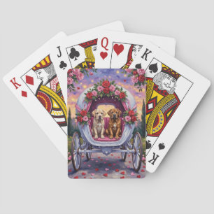 Bullmastiff Dog Valentine's Day  Poker Cards
