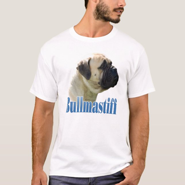 Bullmastiff (fawn) Name T-Shirt (Front)