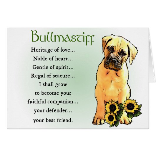 Bullmastiff Lovers Gifts (Front Horizontal)