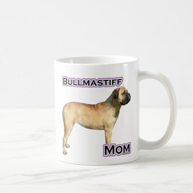 Bullmastiff Mom 4 Coffee Mug (Right)