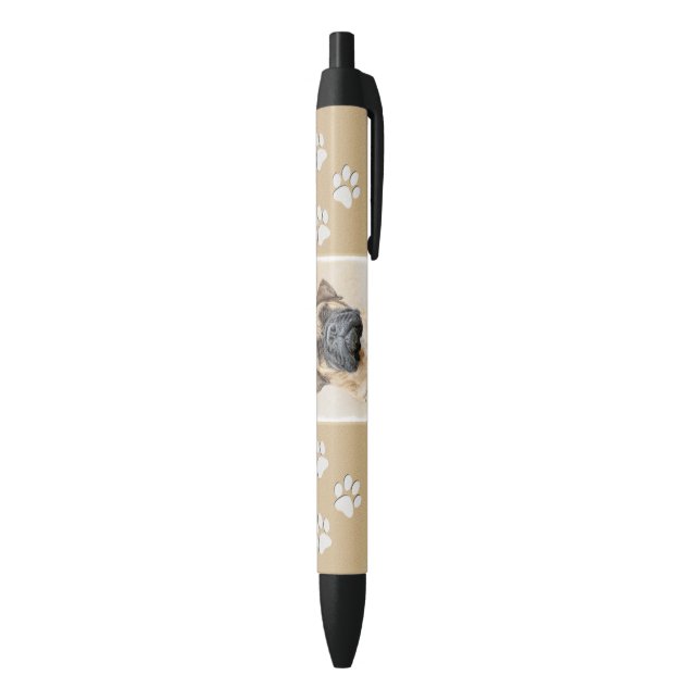 Bullmastiff Painting - Cute Original Dog Art Pen (Bottom (Vertical))