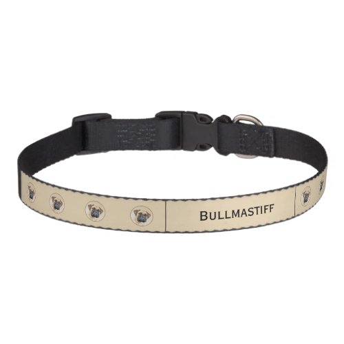 Bullmastiff Painting _ Cute Original Dog Art Pet C Pet Collar