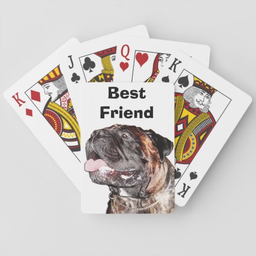 BullMastiff Playing Cards for Dog Lovers
