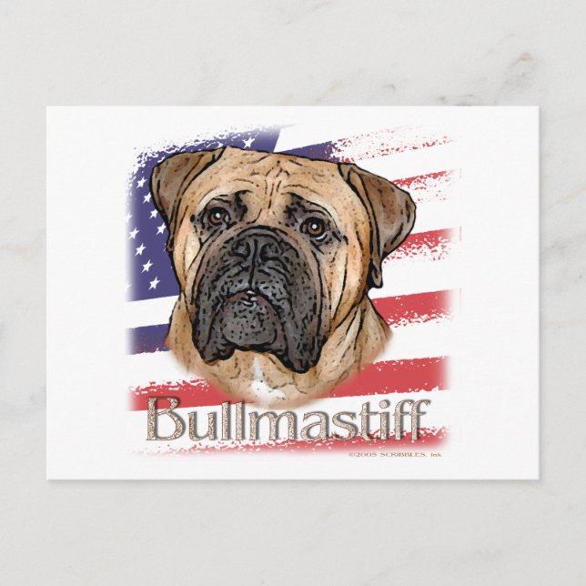 Bullmastiff Postcard (Front)