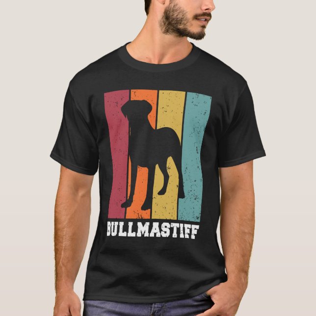 Bullmastiff Vintage  2 T-Shirt (Front)