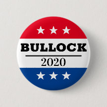 Bullock 2020 Election Pin