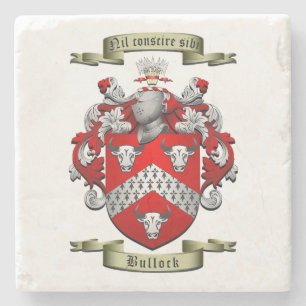 Bullock Crest Stone Coaster