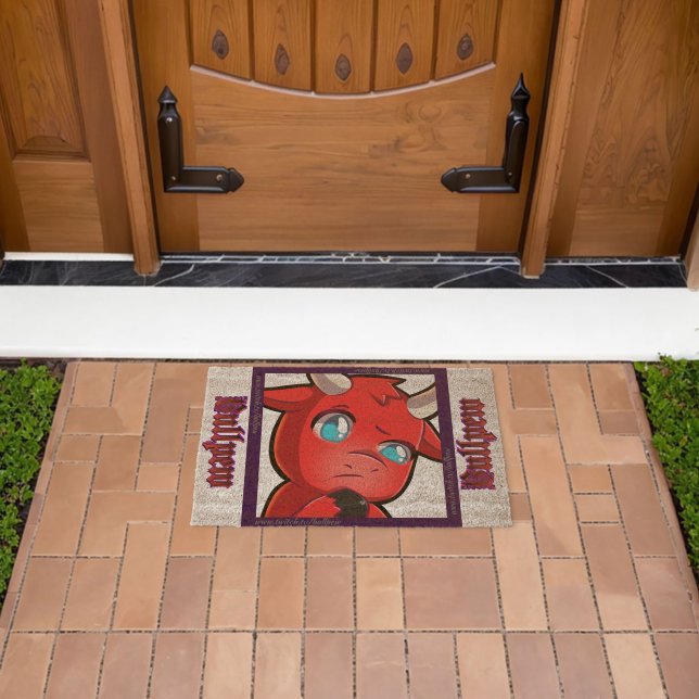 Bullpew 'Sus' Coir Door Mat Size: 24" x 16" (Insitu (Outdoor))