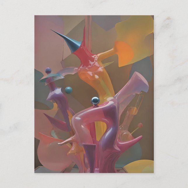 Bullrider - Ken Gage Art Postcard (Front)